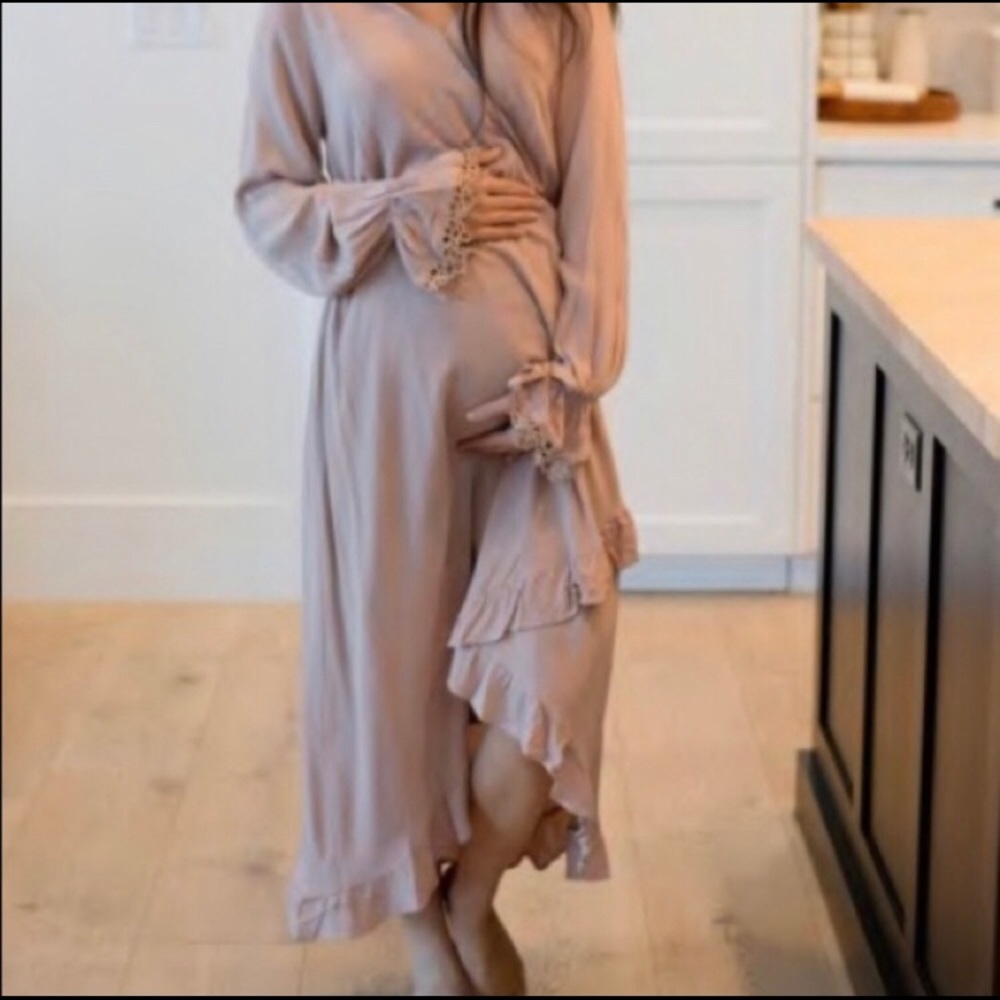 Lined Maternity Dress